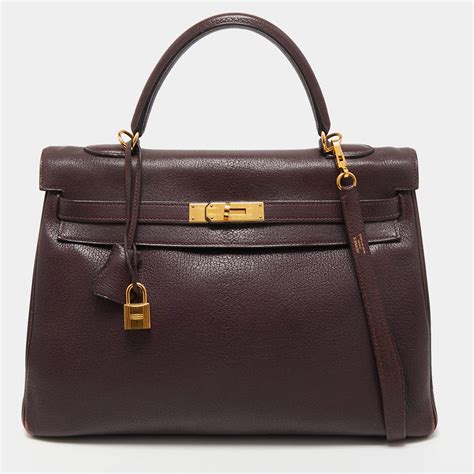 hermes kelly bag straussenleder|Hermes kelly retourne leather.